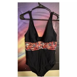 Time & Tru Swim Suit